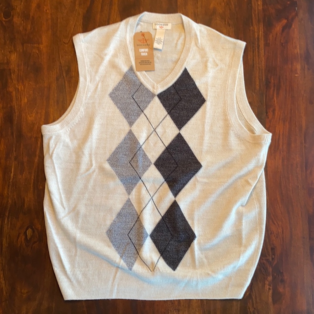Dockers Comfort Touch Vest, Large